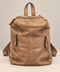 MilanoVera Rover Italian Leather Backpack – Vintage Taupe